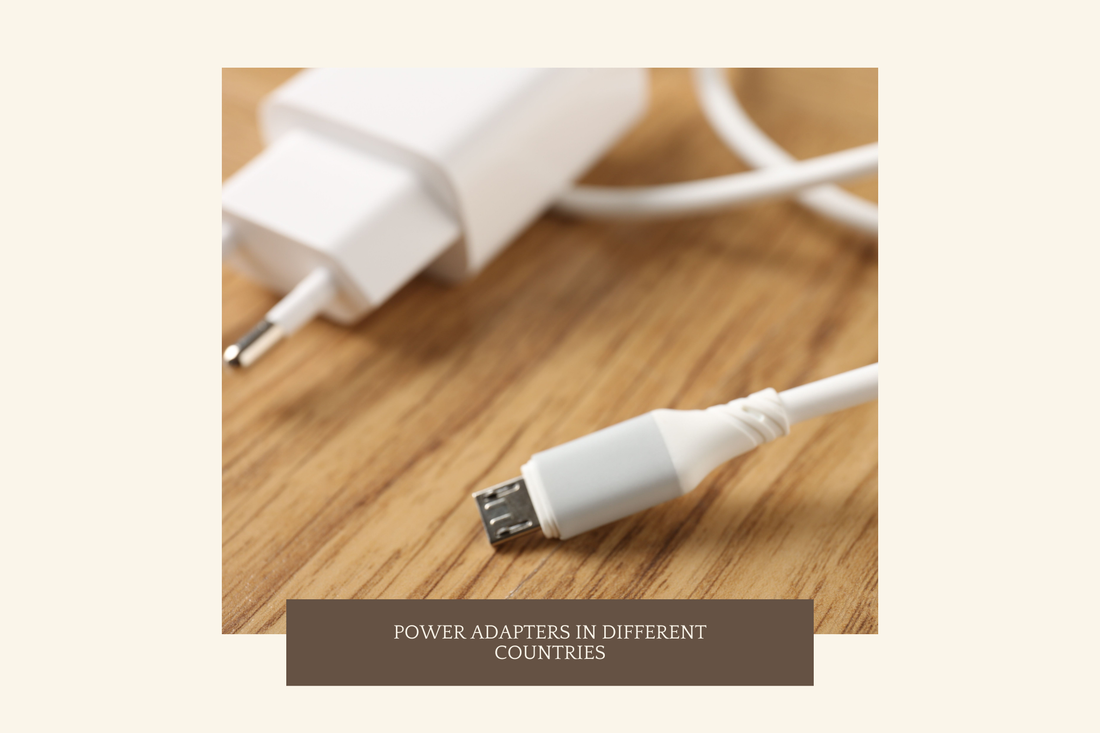 Power adapters in different countries