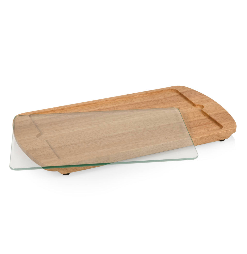 The Wentworth Glass Top Charcuterie Board