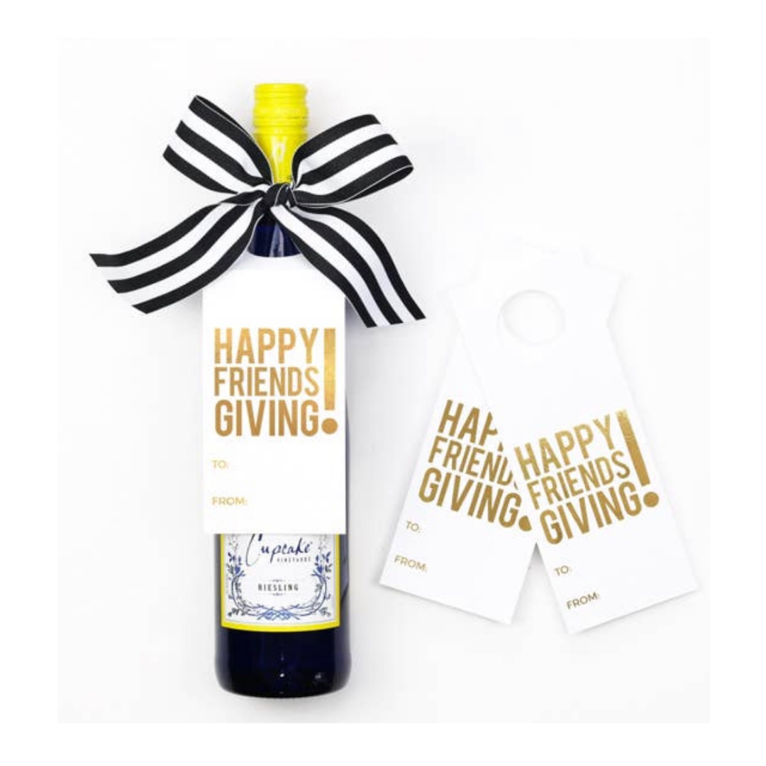 Friendsgiving Bottle Tag (Set of Three)