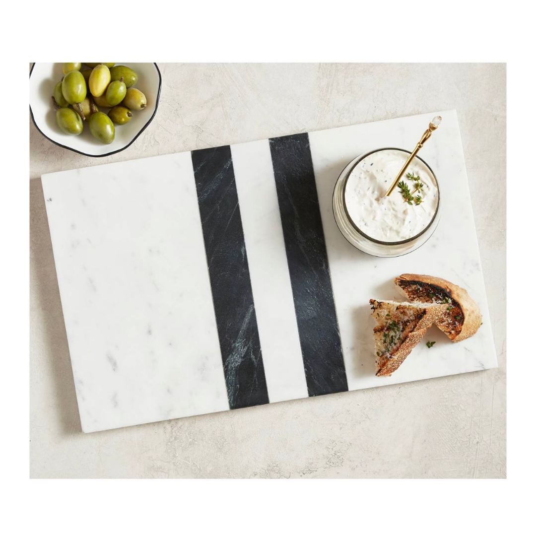Stripe Marble Tray