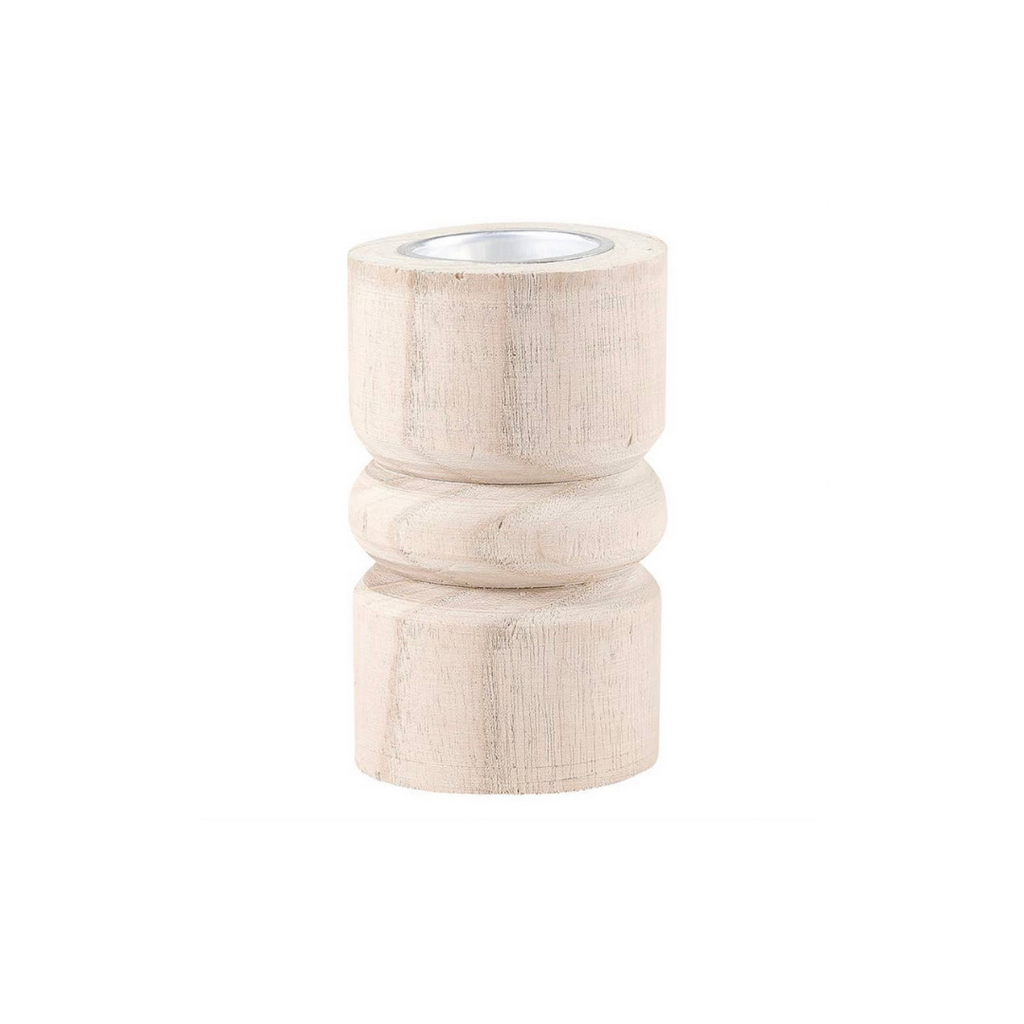 Mini Wooden Candle Holder