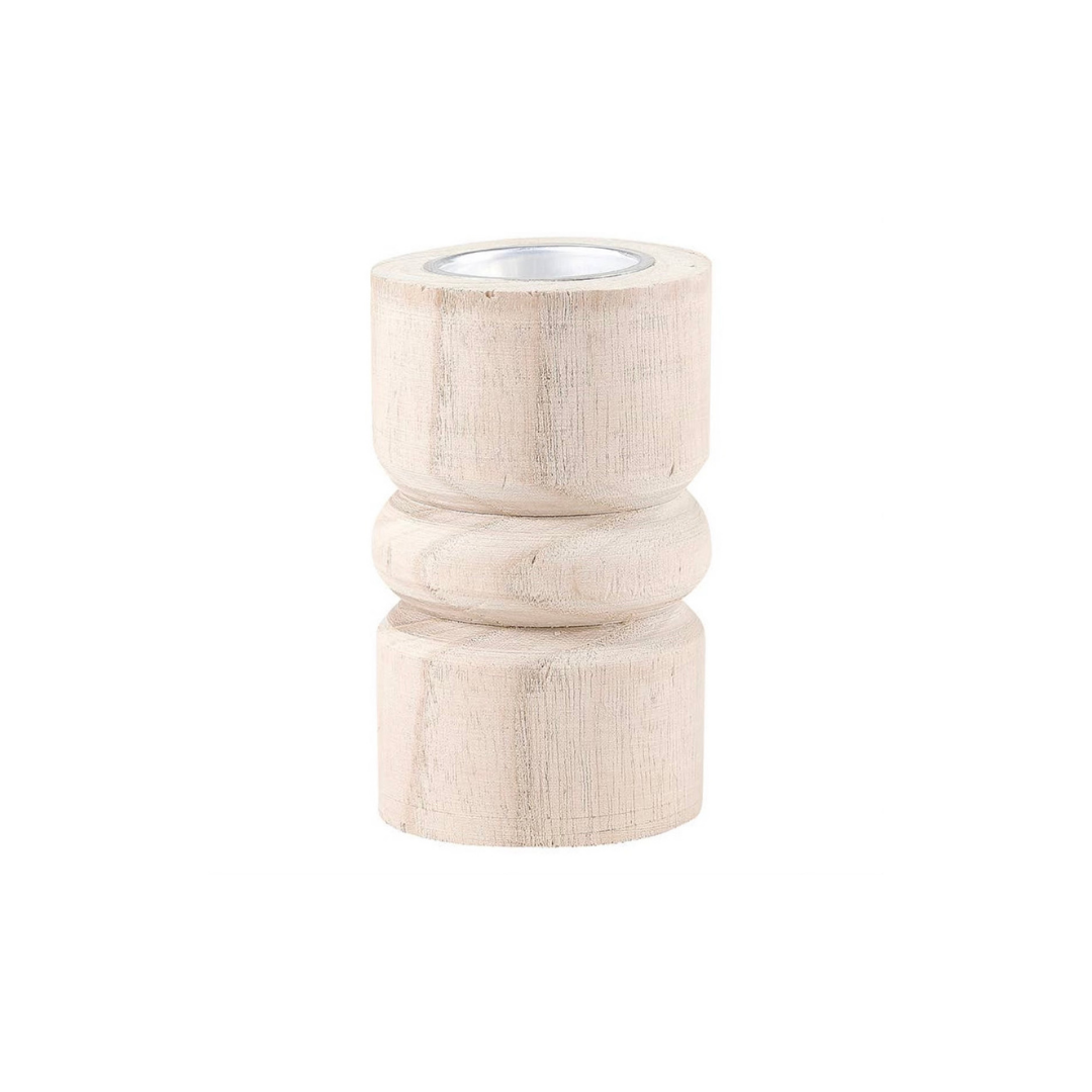 Mini Wooden Candle Holder