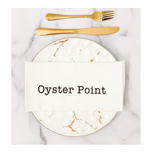 Oyster Point Cotton Napkins (Set of Four)