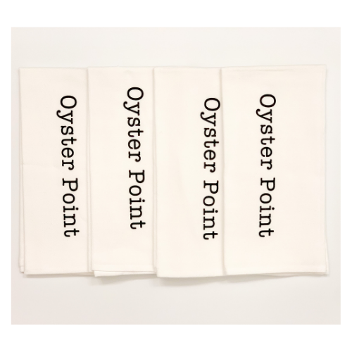 Oyster Point Cotton Napkins (Set of Four)