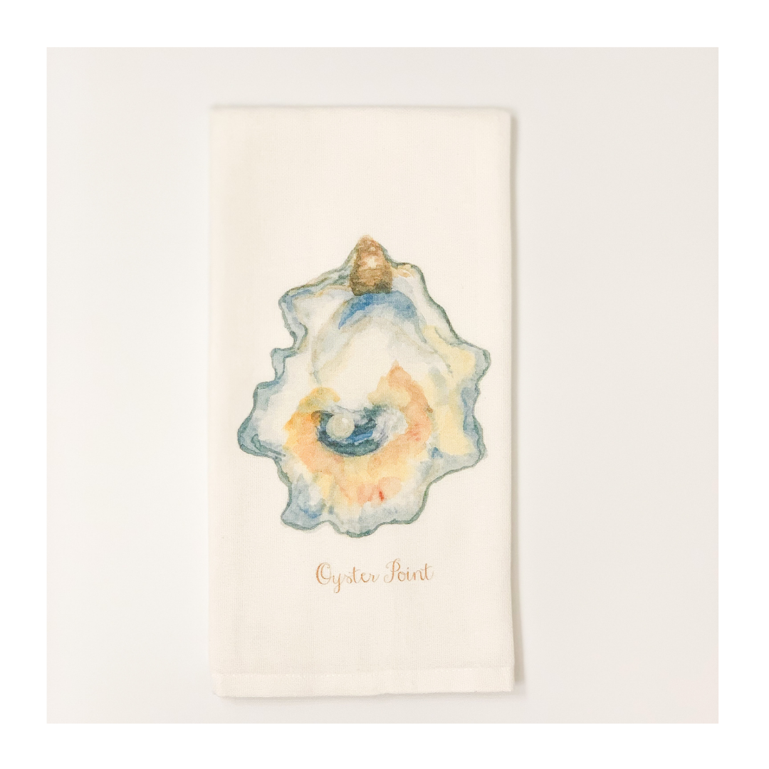 Oyster Point Tea Towel