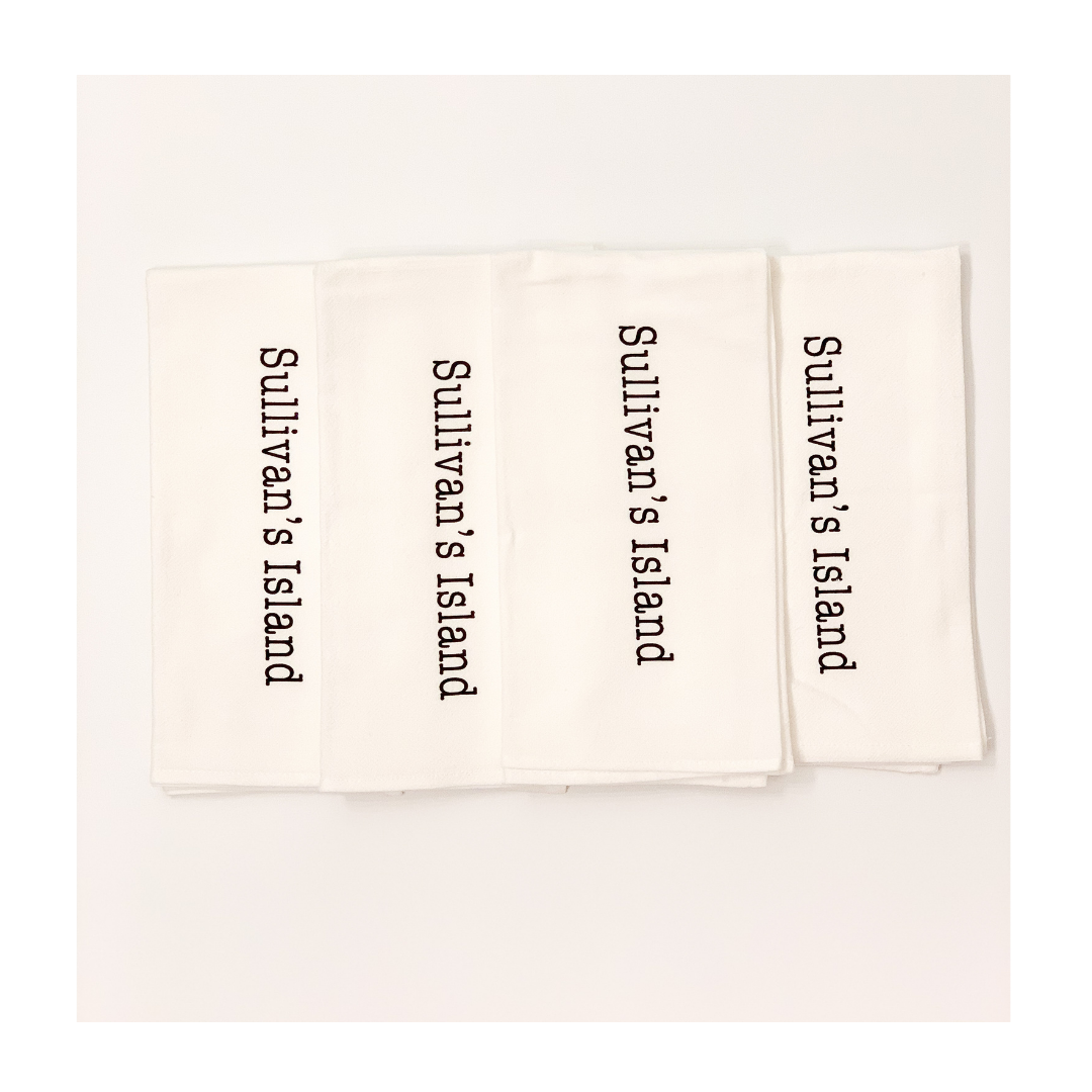 Sullivan's Island Cotton Napkins (Set of 4)
